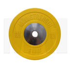 MA1 Elite Bumper Plates Colored 15kg Yellow (Pair)
