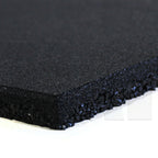 MA1 25mm Rubber Tile - 50cm x 50cm, Black