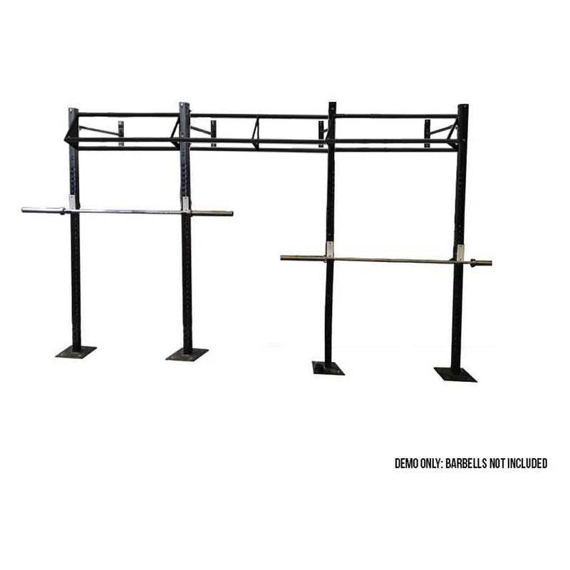 3 Cell Wall Mount Cross Rig with Triangle Bars