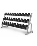 3 Tier Saddle Dumbbell Rack - holds 15 pairs