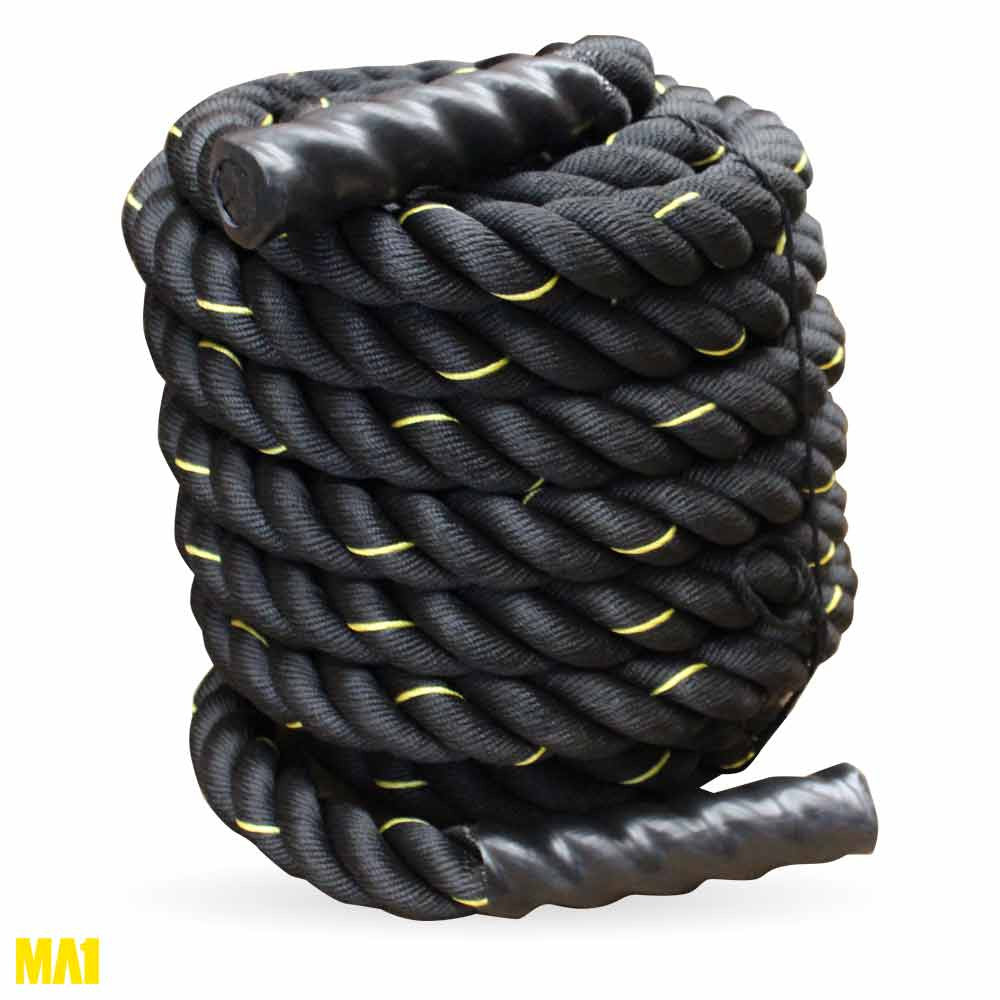 Tag Battle Rope MA1 Battling Rope 2 inch thick & 15m long