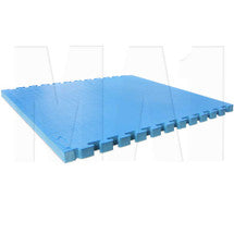MA1 Premium Jigsaw Mat - White and Blue, 1M x 1M x 40mm