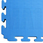MA1 Premium Jigsaw Mat - White and Blue, 1M x 1M x 40mm