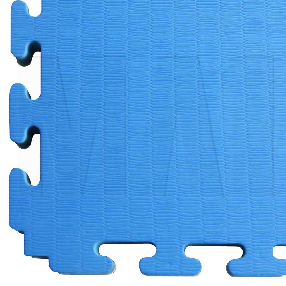 MA1 Premium Jigsaw Mat - White and Blue, 1M x 1M x 40mm