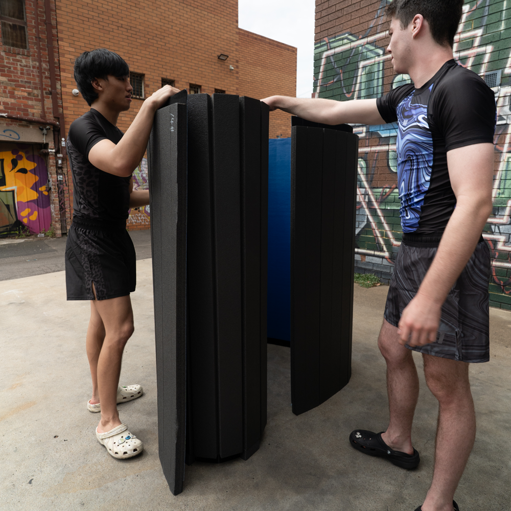 MA1 MMA Roll Out Mat Set - Blue (2 Rolls of 1.5m*3m, Covers 9m², 40mm Thick)