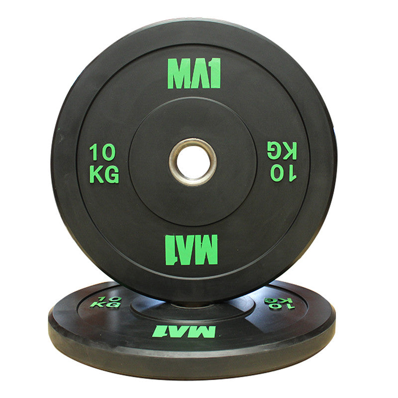 MA1 Classic Bumper Plates 10kg (Pair)