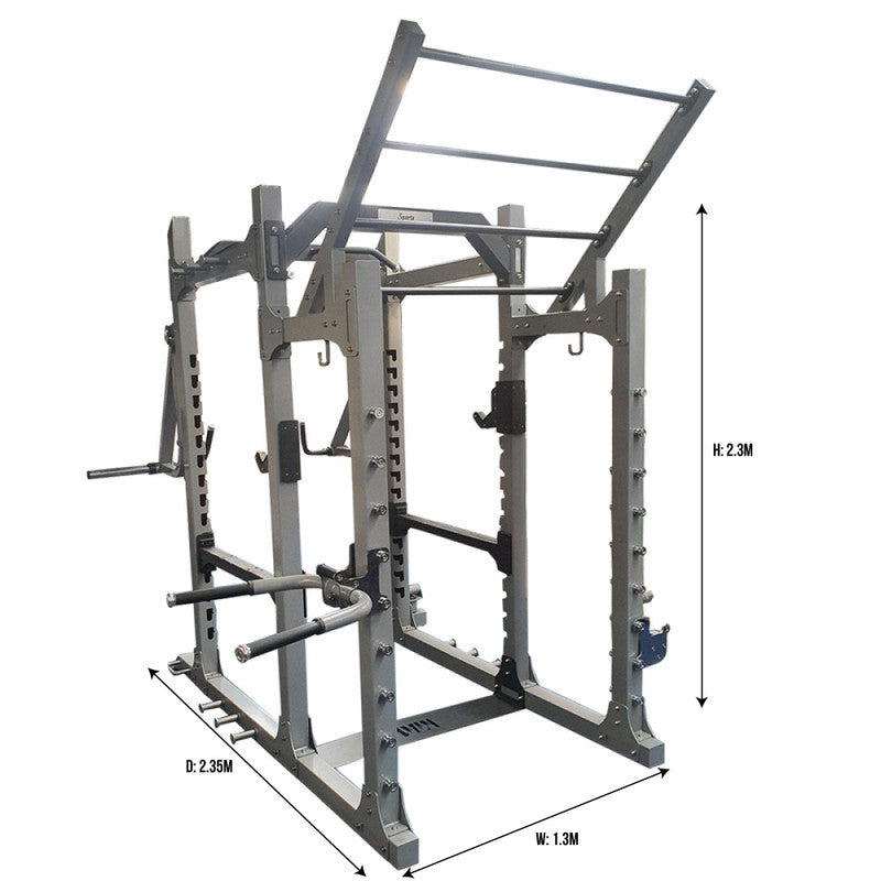 MA1 Elite Commercial Power Rack with Deluxe Attachments