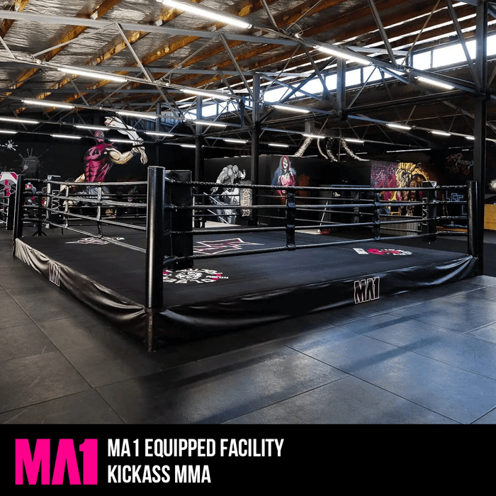 MA1 Custom Elevated Boxing Ring