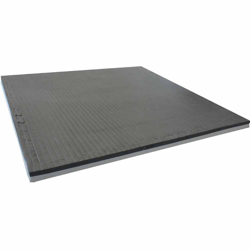 MA1 Club Jigsaw Mat - Black and Grey, 1M x 1M x 40mm