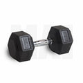 MA1 Rubber Hex Dumbbells - 17.5kg (Pair)