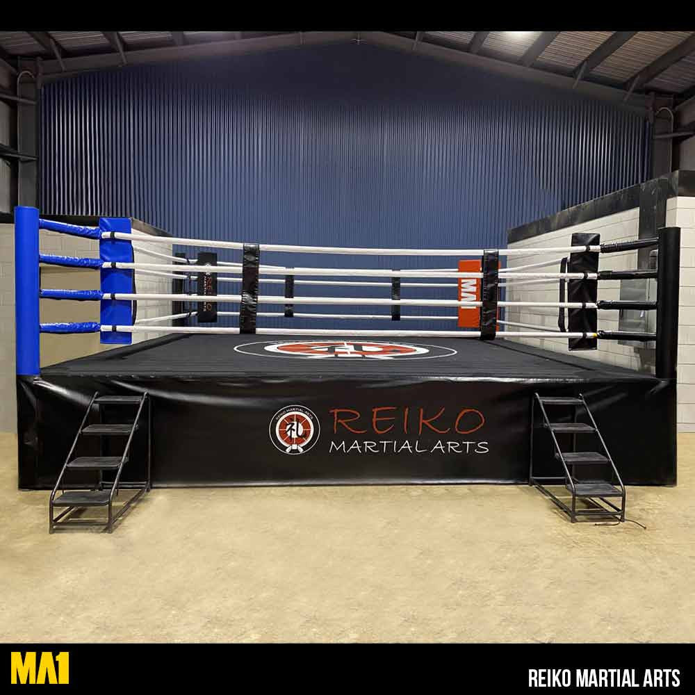 MA1 Custom Elevated Boxing Ring