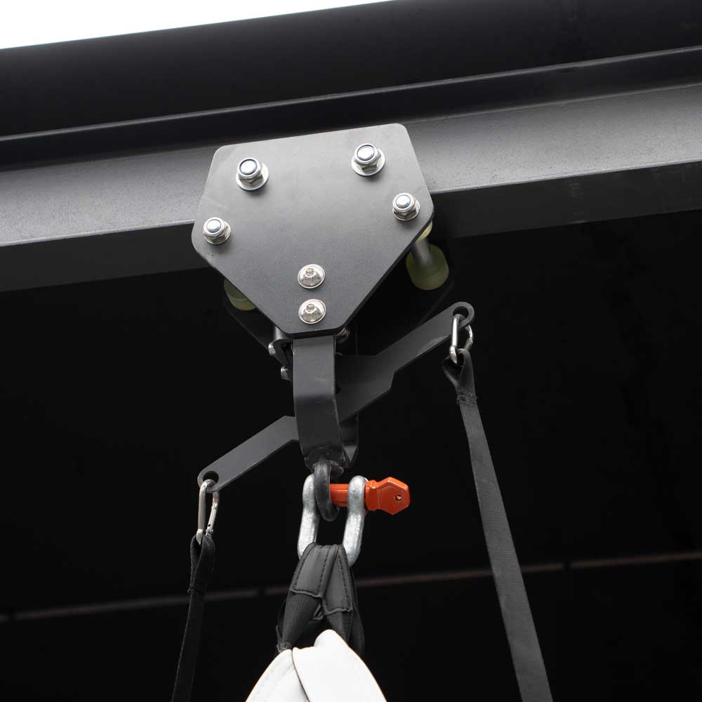 Boxing Bag Sliding Rail System