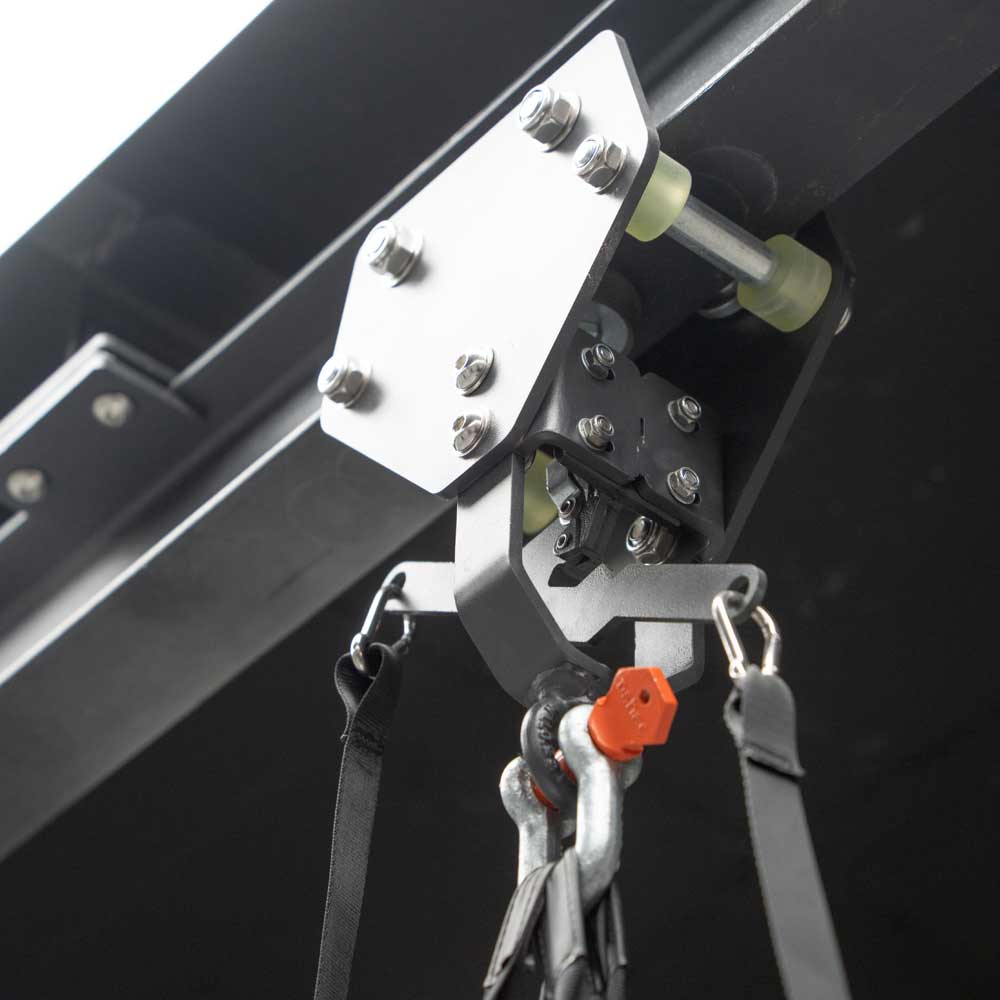 Boxing Bag Sliding Rail System