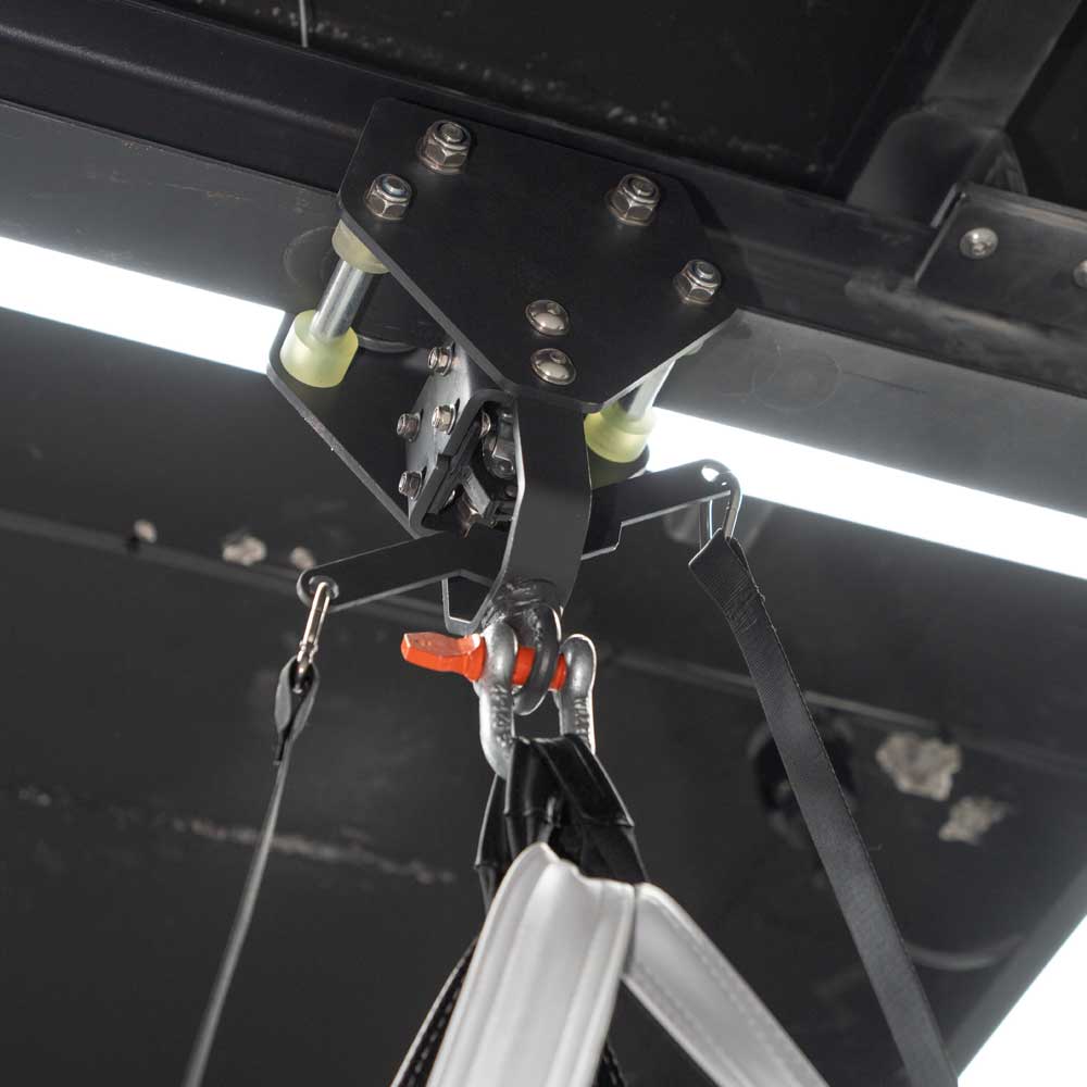 Boxing Bag Sliding Rail System