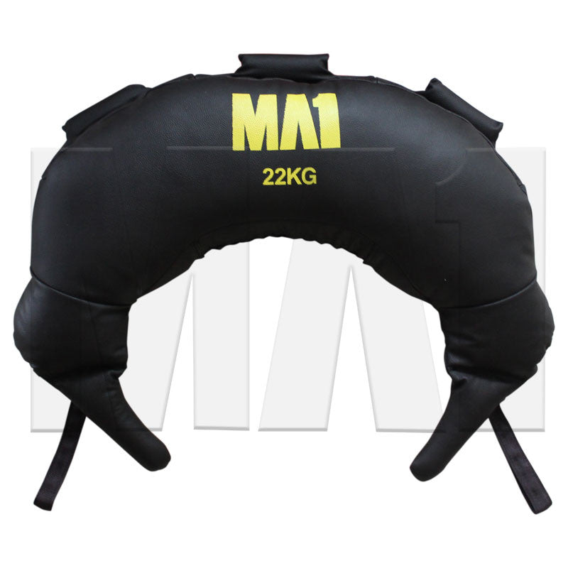 MA1 Leather Bulgarian Bag - 22kg, Brown Straps