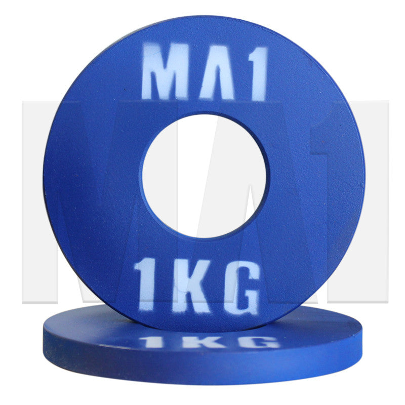 MA1 Olympic Pro Steel Plate 1kg (Pair)