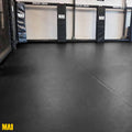 MA1 MMA Roll Out Mat with Velcro Tabs 1.5m*10M*50mm - Black