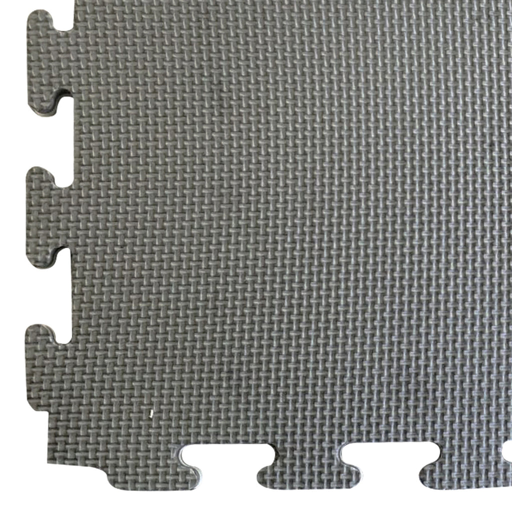 MA1 Thatch Jigsaw Mat - Black and Grey, 1M x 1M x 40mm vers 2