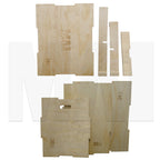 Custom 3 in 1 Wooden Plyometric Box - 20, 24 & 30 Inch