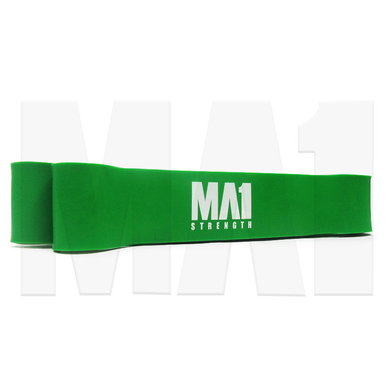 MA1 Resistance Strength Power Bands - M, Green