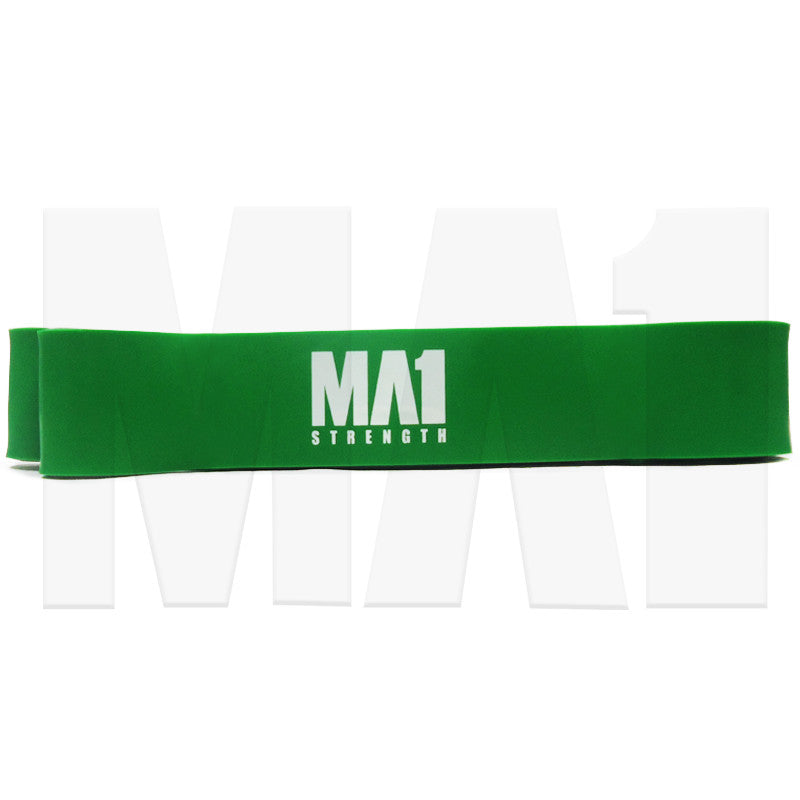 MA1 Resistance Strength Power Bands - M, Green