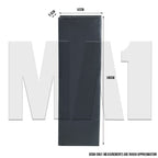 MA1 Wood Backed Wall Pad - Black